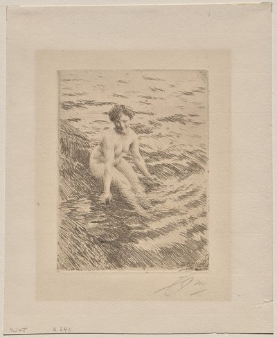 Bagnato da Anders Leonard Zorn
