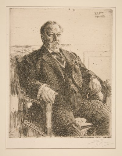 William Howard Taft da Anders Leonard Zorn