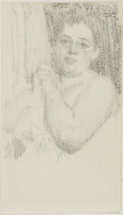 Donna con le mani strette da Anders Zorn