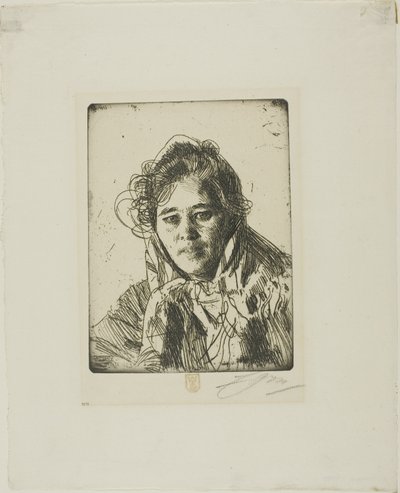 Ragazza di Mora (Anna di Kråkberg) da Anders Zorn
