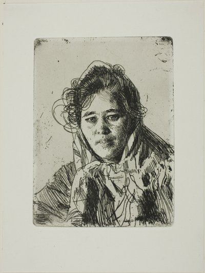 Ragazza di Mora (Anna di Kråkberg) da Anders Zorn