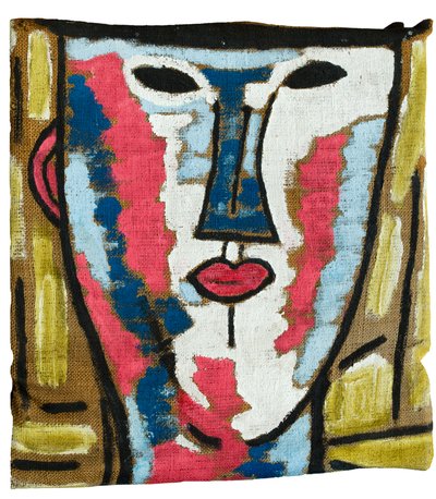 OUTRAGE TO MODIGLIANI - FEMALE FACE da Ando Gilardi