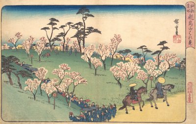 Asukayama Hanami da Ando Hiroshige