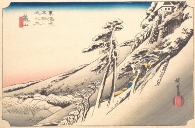 Tempo Sereno dopo la Neve, XIX secolo da Ando Hiroshige