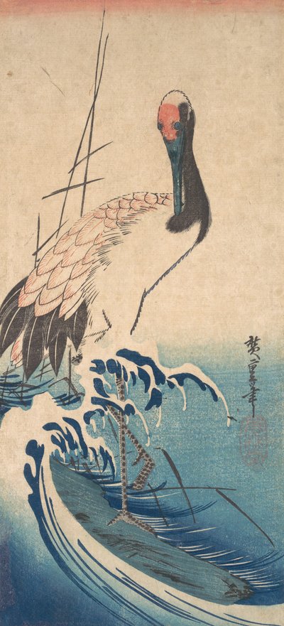 Gru e Onde da Ando Hiroshige