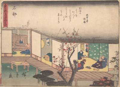 Ishibe (ca. 1838) da Ando Hiroshige