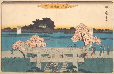 Mimeguri Zutsumi Matsuchiyama Embo da Ando Hiroshige