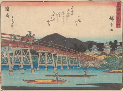 Okazaki, ca. 1838 da Ando Hiroshige