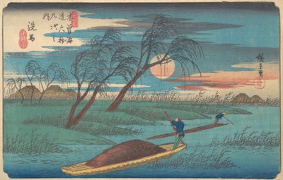 Stazione di Senba da Ando Hiroshige