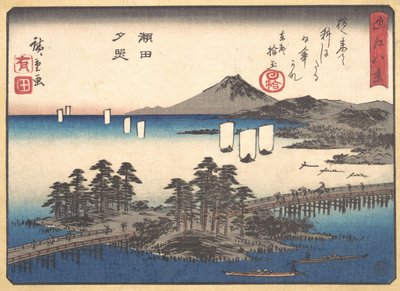 Tramonto a Seta da Ando Hiroshige