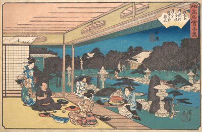 Ushijima Musashi-ya da Ando Hiroshige
