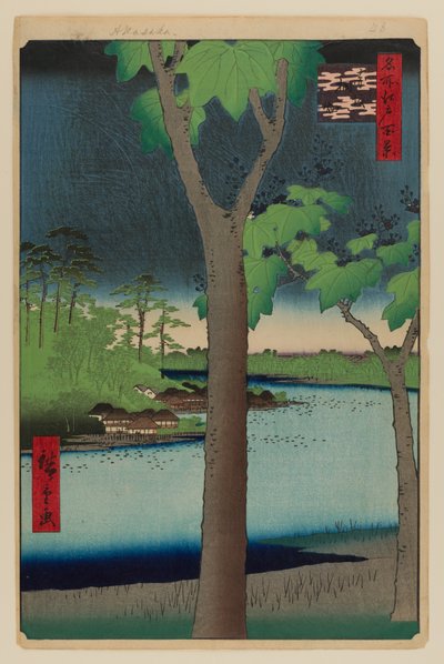 Akasaka Kiribatake da Ando or Utagawa Hiroshige