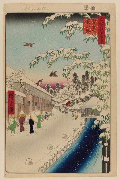 Corsia Atagoshita e Yabu da Ando or Utagawa Hiroshige