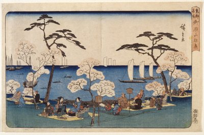 Fiori di Ciliegio a Uyeno da Ando or Utagawa Hiroshige