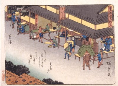 Kasatsu da Ando or Utagawa Hiroshige
