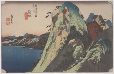 Scena del lago da Ando or Utagawa Hiroshige