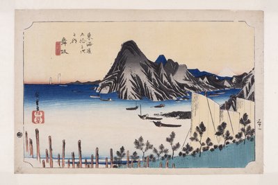 Maisaka: Vista di Imagiri (Maisaka, Imagiri shinkei) da Ando or Utagawa Hiroshige