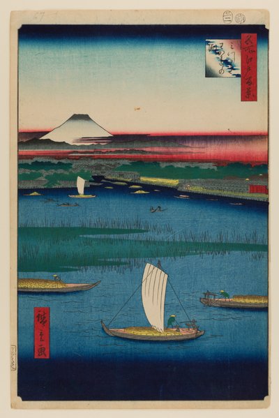 Mitsumata Wakarenofuchi da Ando or Utagawa Hiroshige
