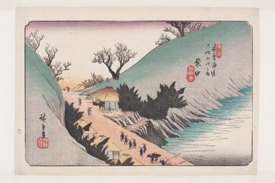 N. 16, Annaka da Ando or Utagawa Hiroshige