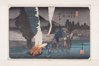 N. 19, Karuizawa da Ando or Utagawa Hiroshige