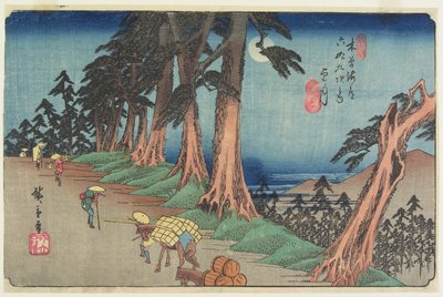 No. 26 Mochizuki da Ando or Utagawa Hiroshige