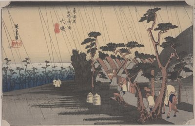 Oiso da Ando or Utagawa Hiroshige