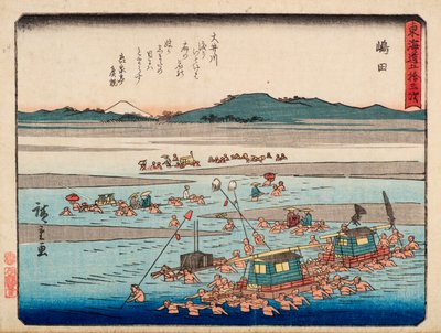 Shimada da Ando or Utagawa Hiroshige