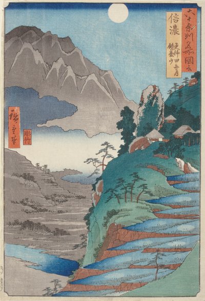 Shinano da Ando or Utagawa Hiroshige