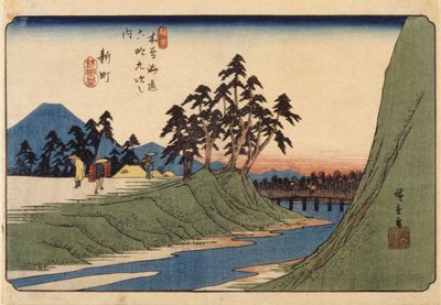 Shinmachi da Ando or Utagawa Hiroshige