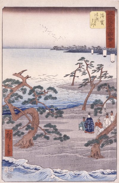 Stazione 30, Hamamatsu da Ando or Utagawa Hiroshige