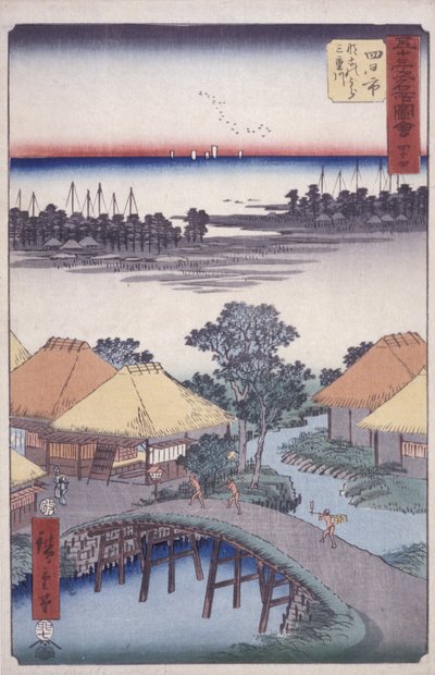 Stazione 44, Yokkaichi da Ando or Utagawa Hiroshige