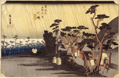 Stazione 9, Oiso da Ando or Utagawa Hiroshige
