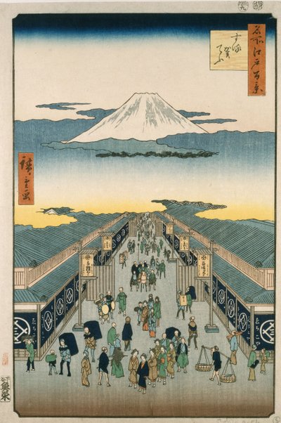 Via Suruga da Ando or Utagawa Hiroshige