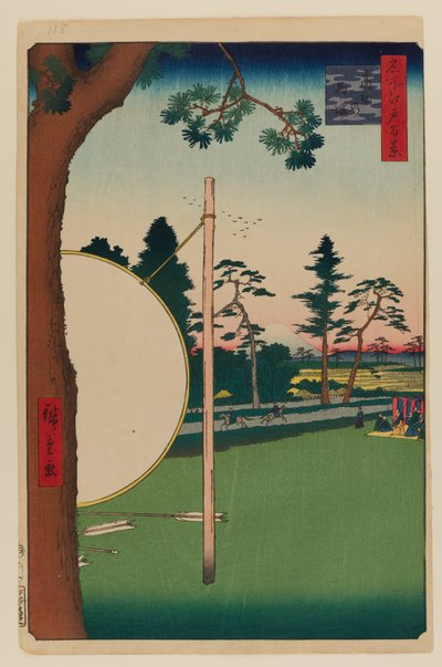 Terreni di equitazione Takata da Ando or Utagawa Hiroshige