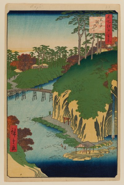 Takinogawa, Oji da Ando or Utagawa Hiroshige
