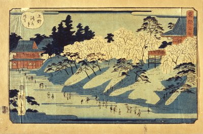 Vista di Yedo da Ando or Utagawa Hiroshige