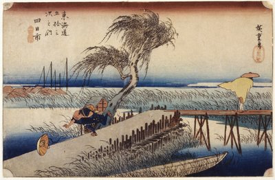 Yokkaichi (Stazione n. 44) da Ando or Utagawa Hiroshige