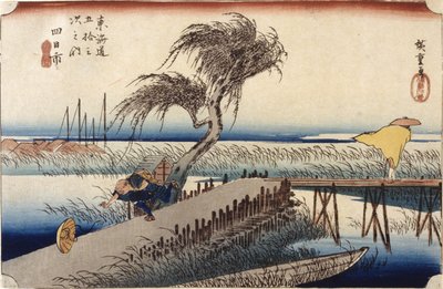 Yokkaichi (Stazione n. 44) da Ando or Utagawa Hiroshige