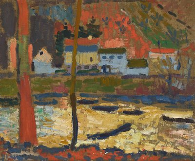 Lungo la Senna a Chatou da Andre Derain