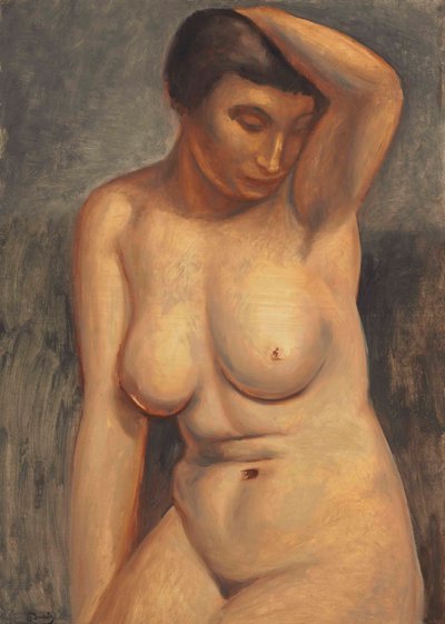 Nu assis da Andre Derain