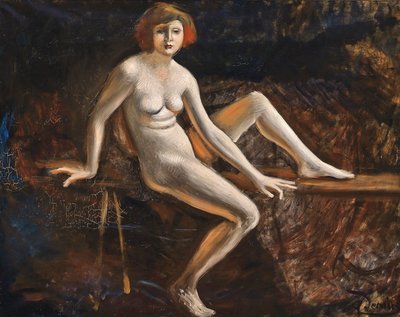 Nu assis da Andre Derain