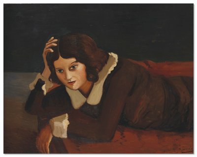 Ritratto di Rita van Leer da Andre Derain