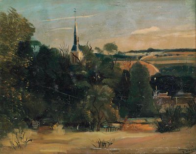 Vista su Donnemarie-en-Montois da Andre Derain