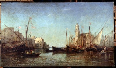Veduta di Martigues da André Maglione