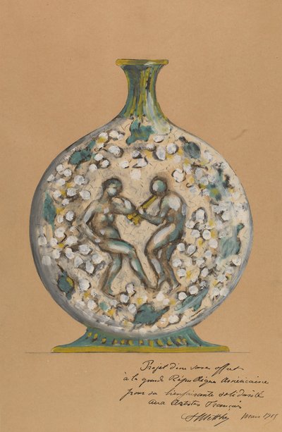 Vaso con figure danzanti da André Metthey