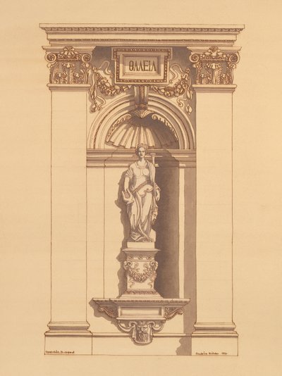 Opera di Budapest, Ungheria (dettaglio) da Andras Kaldor