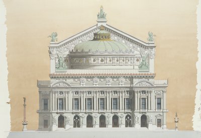 Opera Garnier, Parigi, Francia da Andras Kaldor