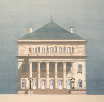 Opera du Rhin, Strasburgo, Francia da Andras Kaldor