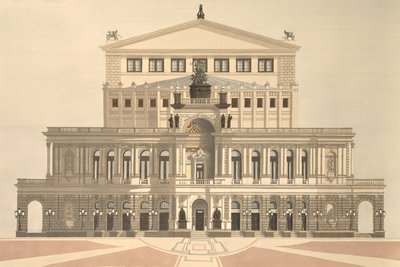Opera di Stato, Dresda, Germania da Andras Kaldor