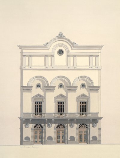 Teatro principale, Barcellona, Spagna da Andras Kaldor